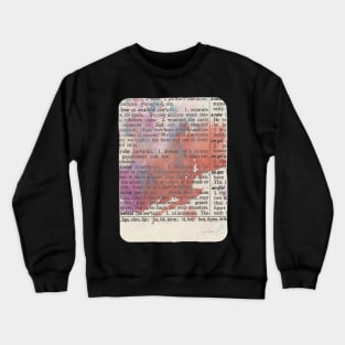 Dictionary :: Patterns and Textures Crewneck Sweatshirt